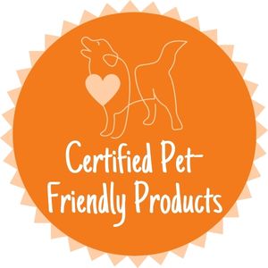 Certified Pet-Friendly Products badge