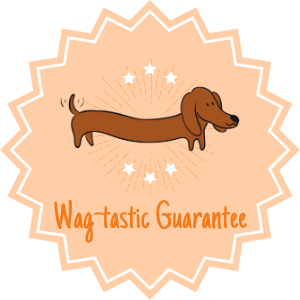 Wag-tastic Guarantee trust badge