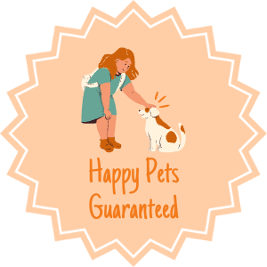 Happy Pets Guaranteed Badge