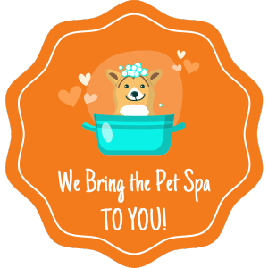 We Bring the Pet Spa to You Trust Badge