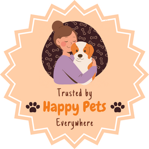 Trusted by happy pets everywhere trust badge