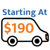 Starting at $190