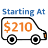 Starting at $210